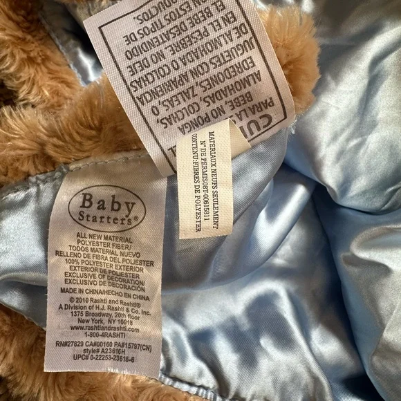 Baby’s Baby Starters ‘Little Monkey’ Security Blanket - Picture 5 of 5